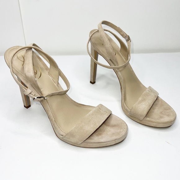Sam Edelman Suede Jade Heels - Picture 1 of 11
